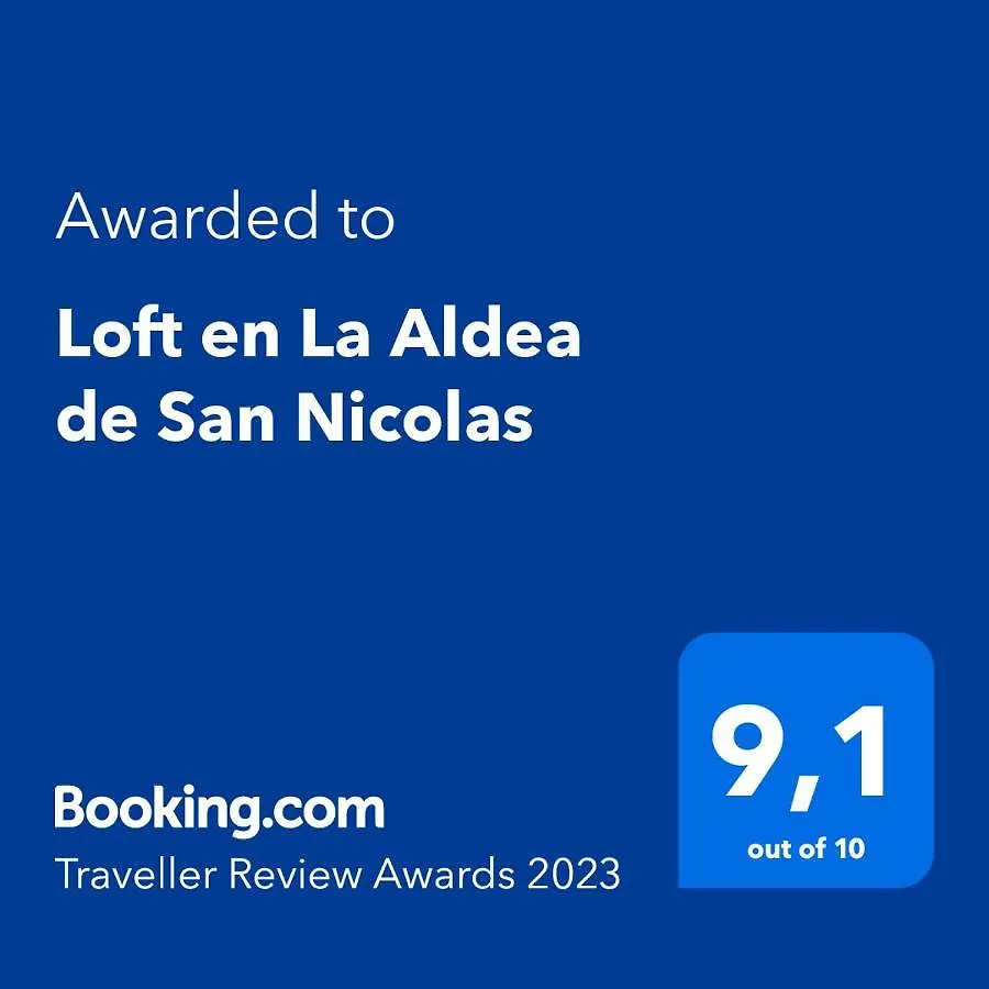Apartamento Loft en La Aldea de San Nicolás